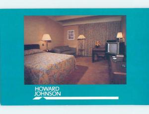 Unused 1980's HOWARD JOHNSON MOTEL Washington DC c1633