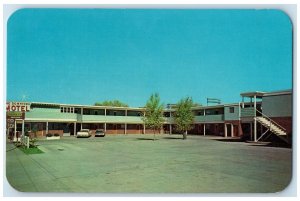 c1960's Business Section Of Gillette Wyoming WY Unposted Shops Cars Postcard