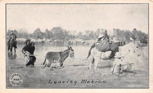 Leaving Mexico Kavanaugh War Postals Mexican War Unused 