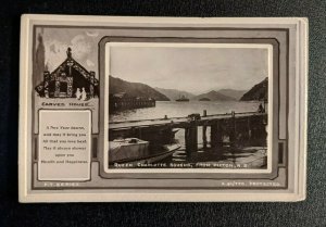 Vintage Queen Charlotte Sounds from Picton New Zealand RPPC Real Photo