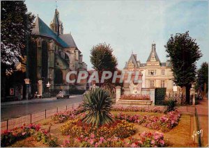 Modern Postcard L'Isle Adam (Val d'Oise) Colors and Light of France The Town ...