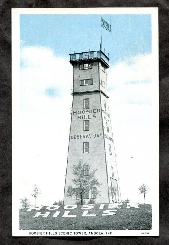 h2704 - ANGOLA Indiana 1920s Hoosier Hills Observatory