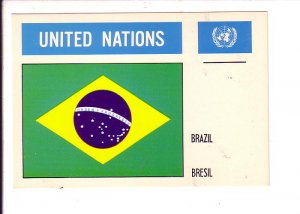 Brazil Flag, United Nations