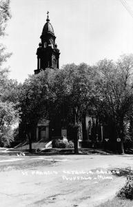 Buffalo Minnesota St Francis Catholic Church Real Photo Postcard K97845