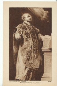 Warwickshire Postcard - Ignatius Loyola [Rubens] - Warwick Castle   ZZ2584