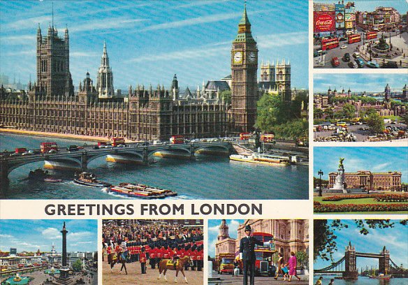 Greetings From London Multi View
