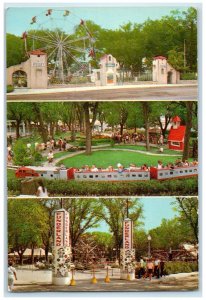 c1960s Peony Park Scene The Resort Beautiful Omaha Nebraska NE Unposted Postcard