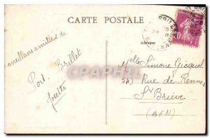 Old Postcard Laval Mayenne La Terrasse the Public Garden and the City View