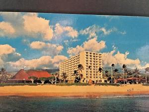 Postcard Royal Lahaina resort Hotel, on Kaanapali Beach in Maui,HA.   W4