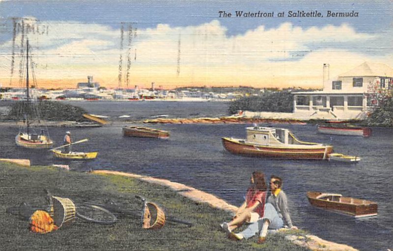 The Waterfront Salt Kettle Bermuda 1952 