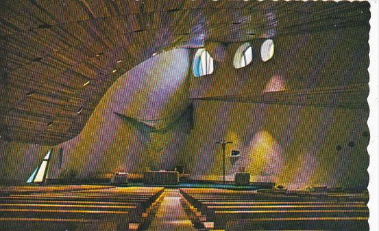 Canada Interior Church Of Our Lady Of The Rosary Fatima Magdalen Islands Quebec