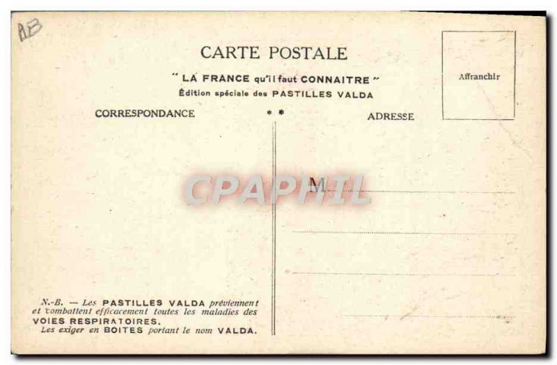 Old Postcard Laon Aisne