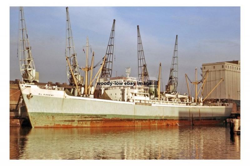 mc4223 - Nigerian Cargo Ship - El Kanemi , built 1956 - photo 6x4