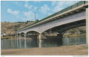 Bridge Crossing The Thompson River, KAMLOOPS, B.C., Canada, 1940-1960s