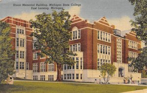 Michigan State Capitol Union Memorial Building - East Lansing, Michigan MI