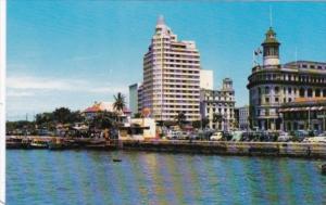 Singapore Waterfront Skyline Showing Asia Insurance Building