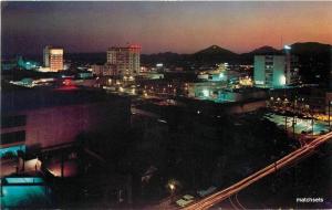 1930s Phoenix Arizona Night Neon Petley postcard 7495