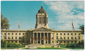 Manitoba Legislative Building, Winnipeg, Manitoba, Canada, PU-1969