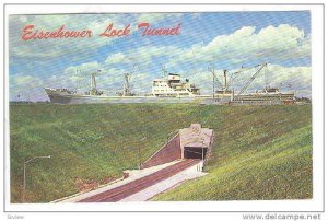 Eisenhower Lock Tunnel, Massena, New York,  40-60s