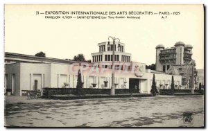 Postcard Ancient Arts Decoratifs Paris International Exhibition in 1925 Pavil...