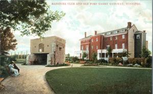 Manitoba Club and Old Fort Garry - Winnipeg MB, Manitoba, Canada - DB