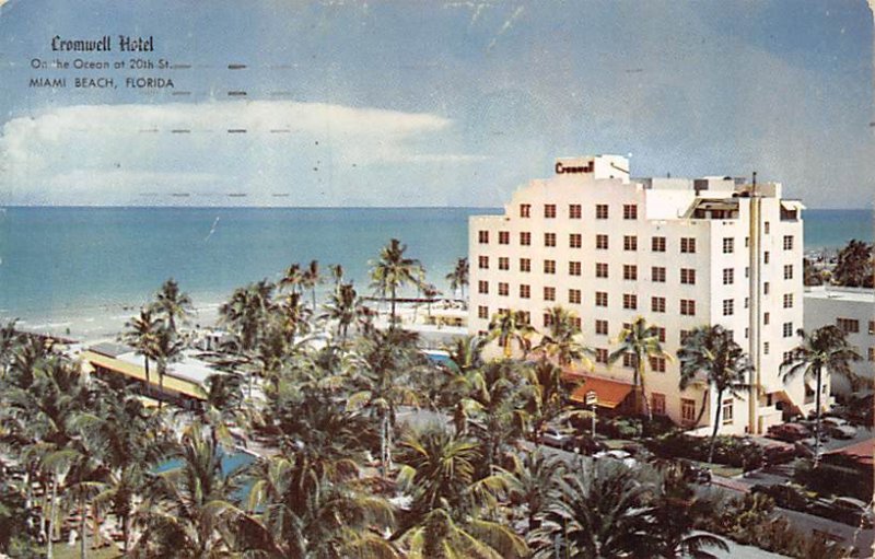 Cromwell Hotel On the Ocean at 20th Street Miami Beach FL