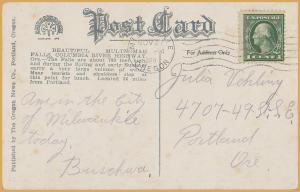 Columbia River Highway, Oregon- Multnomah Falls, Passenger train - 1920