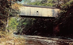 Bull's Bridges Over The Housatonic River South Kent, Connecticut USA Unused 