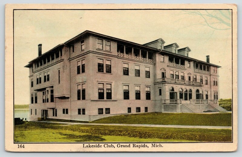 Grand Rapids Michigan~Unusual Architecture~Lakeside Club~Dormers~Balustrade~1908
