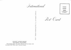 Vincent Thomas Bridge - San Pedro, California