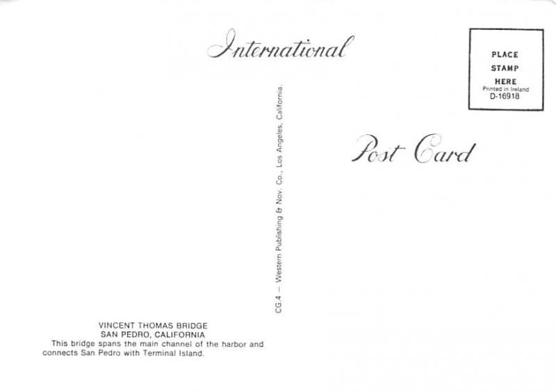 Vincent Thomas Bridge - San Pedro, California