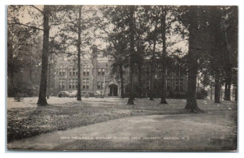 1952 Drew Theological Seminary, Drew University, Madison, NJ Postcard