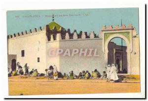 Morocco Casablanca Old Postcard Marabout of Sidi Belyout