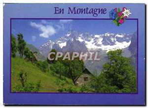 Postcard Modern Mountain Pictures Chez Nous Heat noon
