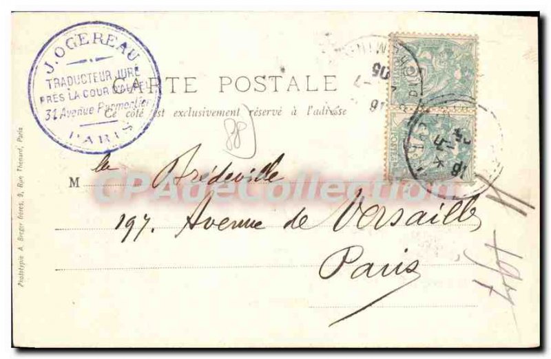 Old Postcard Martigny Les Bains Establishment Hydromineral