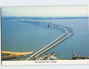 Postcard Chesapeake Bay Bridge, Maryland