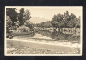 RPPC RENO NEVADA TRUCKEE RIVER FALLS VINTAGE REAL PHOTO POSTCARD