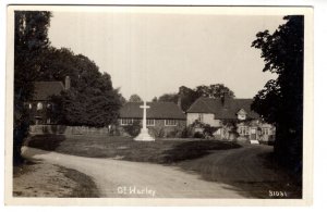 Real Photo, Great Warley Memorial Brentwood, Warley, England