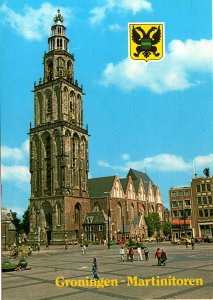 POSTCARD. NETHERLAND. Martinitoren Groningen.