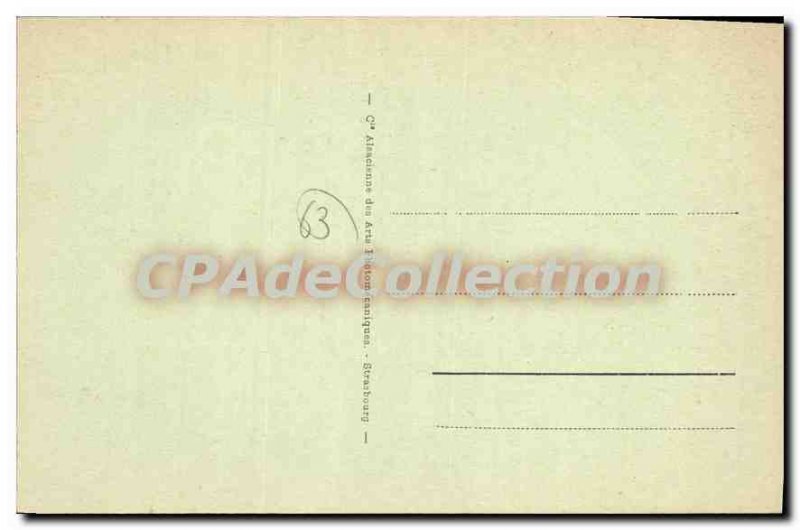 Postcard Old St Nectaire Vue Generale