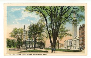MA - Springfield. Court Square, The Civic Center