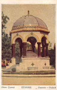 BF35358 istanbul fountain frederik  turkey front/back scan