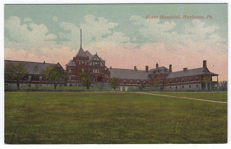 Hazleton, Pennsylvania, Early View of The  State Hospital