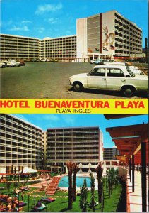 Spain Hotel Buenaventura Playa Playa del Ingles Gran Canaria Postcard BS.26