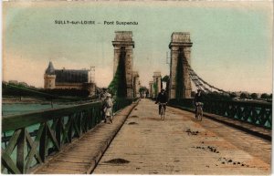 CPA SULLY-sur-LOIRE Pont Suspendu (1290943)