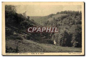 Old Postcard St Auvent Haute Vallee de Vienne Gorre