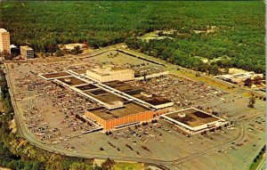 Atlanta GA Georgia LENOX SQUARE SHOPPING CENTER/MALL Aerial~Advertising Postcard