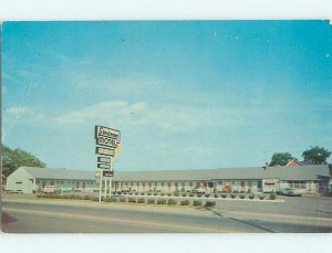 Unused Pre-1980 OLD CARS & DELUXE SANDMAN MOTEL South Portland Maine ME u3791