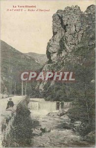 Postcard Old Mazamet Tarn Illustrates Rock Hautpoul