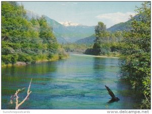 Canada British Columbia Scene On Lillooet River